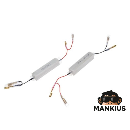 RESISTOR FOR LED TURN SIGNAL LAMPS 20W