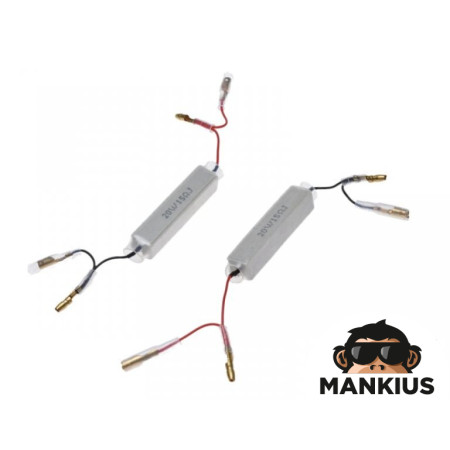 RESISTOR FOR LED TURN SIGNAL LAMPS 20W