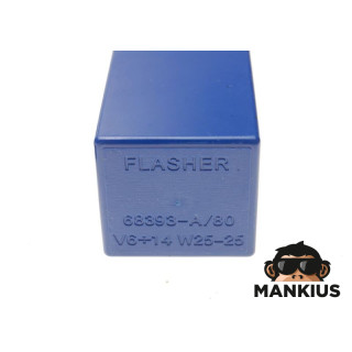 FLASHER, TURN SIGNAL LAMP RELAY 12V 2X21W DUCATI