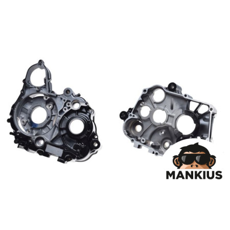 CRANKCASE ASSY, RH+LH FOR 154FMI ENGINE BLACK