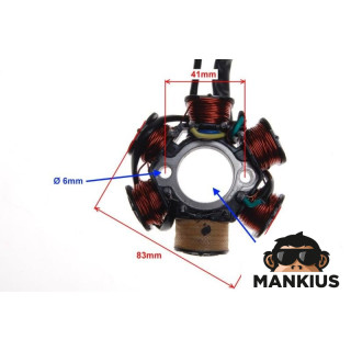 STATORIUS, MAGNETO VARIKLIS 154FMI