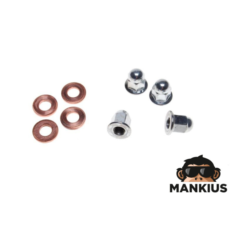 NUT + WASHER SET, CYLINDER STUD BOLT 156FMI ENGINE