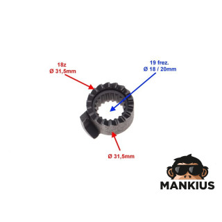 COUPLER, KICK STARTER GEAR AM6