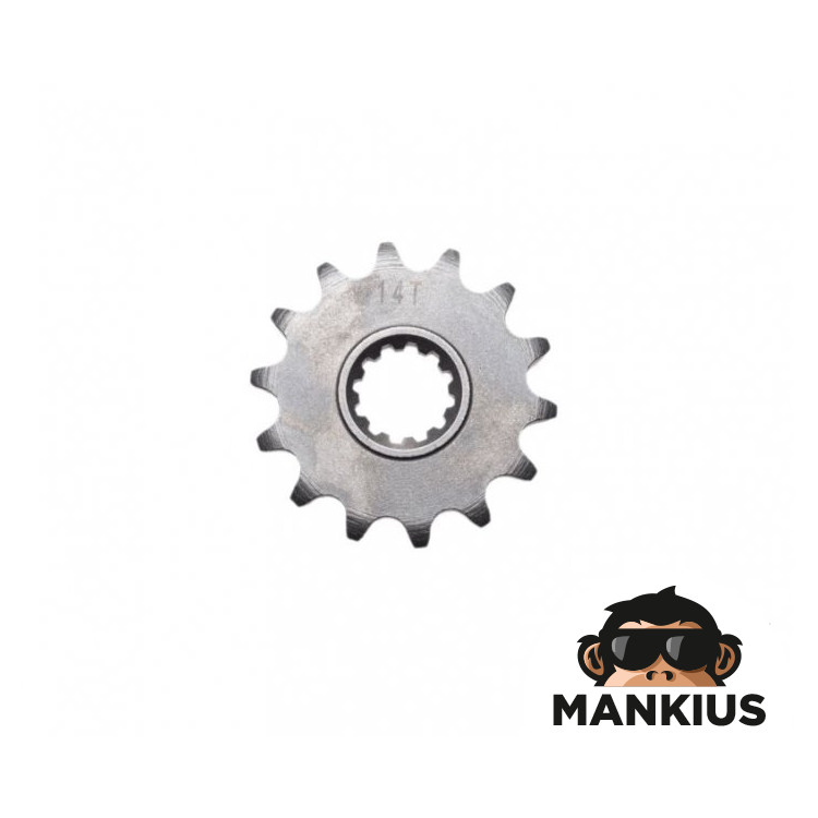 SPROCKET, ENGINE NT:11 AM6 14 DENTS 420 MBK 50 X YAMAHA 50 TZR RIEJU 50 SMX