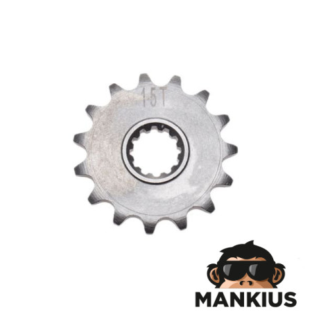 SPROCKET, ENGINE NT:11 AM6 15 DENTS 420 MBK 50 X YAMAHA 50 TZR RIEJU 50 SMX