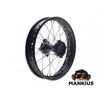 REAR WHEEL ASSY 1.85-12 FOR PIT BIKE HONDA CRF50