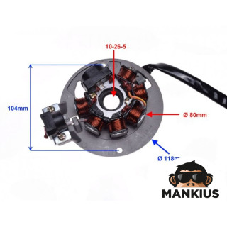 STATOR ASSY 7 POLES FOR MINARELLI VERTICAL