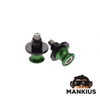 ADAPTERIS, SUKURIAMOSIOS STILVOS ATRAME M10x1,25 ŽALIA