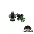 ADAPTERIS, SUKURIAMOSIOS STILVOS ATRAME M10x1,25 ŽALIA