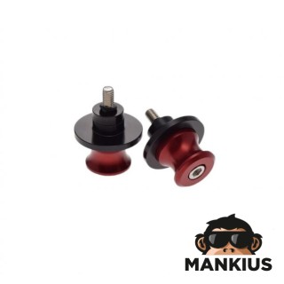 ADAPTERIS, SUKURIAMOSIOS STILVOS ATRAME M6x1 RAUDONA