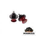 ADAPTERIS, SUKURIAMOSIOS STILVOS ATRAME M6x1 RAUDONA