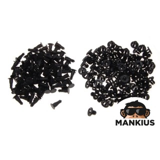 CLIP, FAIRING RIVET M8, 100PCS PACK