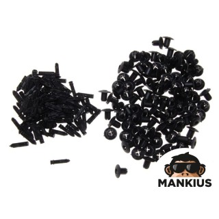 CLIP, FAIRING RIVET M8, 100PCS PACK
