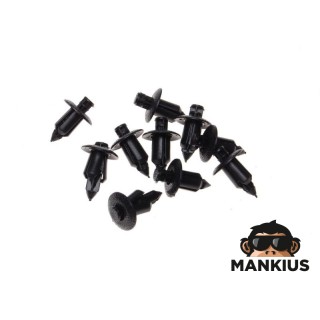 CLIP, FAIRING RIVET M8, 10PCS PACK