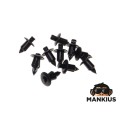 CLIP, FAIRING RIVET M8, 10PCS PACK