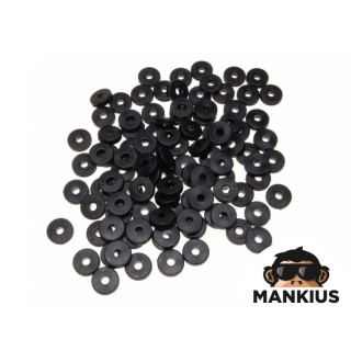 CUSHION, RUBBER GROMMET 100 PCS PACK 25x7,5x7,5