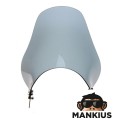 WINDSHIELD, SIDE MOUNTED SMOKED