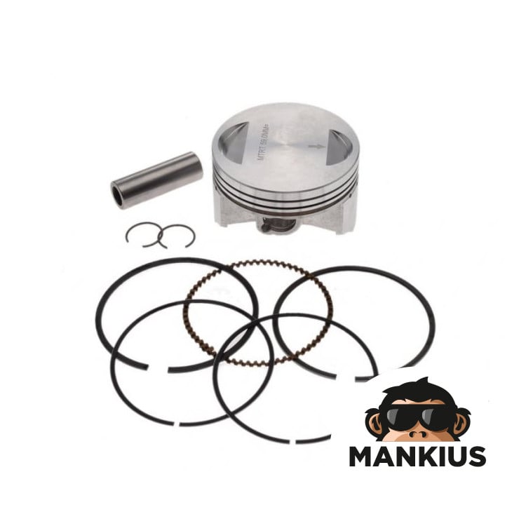 PISTON KIT, VARIO PCX/CLICK 125 59 MM CYLINDER CERAMIC