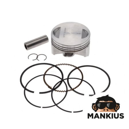 PISTON KIT, VARIO PCX/CLICK 125 59 MM CYLINDER CERAMIC