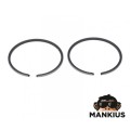 Žiedų komplektas, stūmoklis YAMAHA DT50 40mm