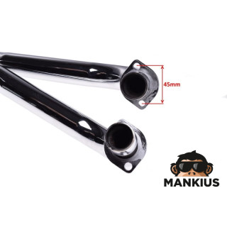 MUFFLER, EXHAUST FOR ROMET R150, R125 KINGWAY CHOPPER