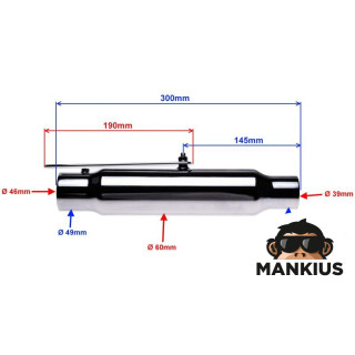 SILENCER, EXHAUST LH-087