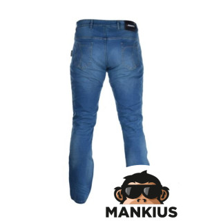 DENIM PANTS LEOSHI BLUE STRETCH SIZE 34