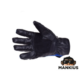 GLOVES BLACK-BLUE MESH L