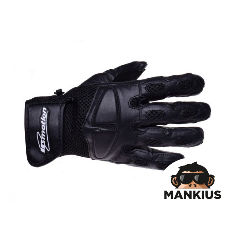 GLOVES BLACK-MESH L