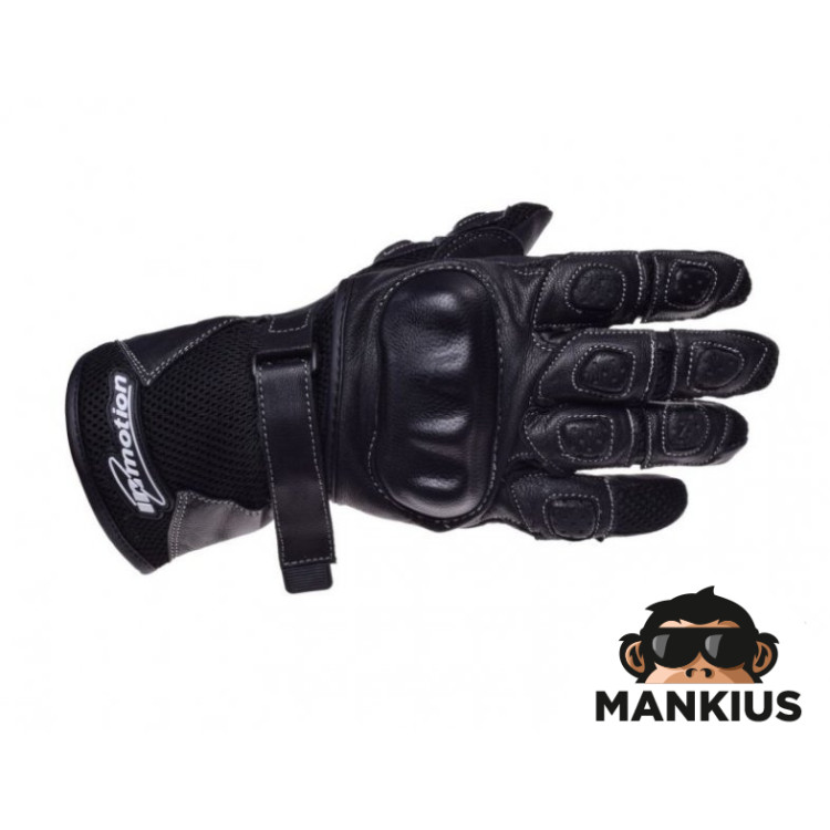 GLOVES IM MESH/REINF. BLACK S