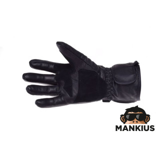 GLOVES IM PERFOR./REINF., LONG BLACK/GREY 2XL