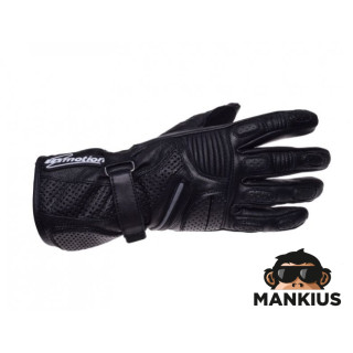 GLOVES IM PERFOR./REINF., LONG BLACK/GREY L