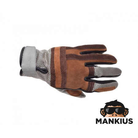 GLOVES LEOSHI BROWN M