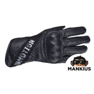 GLOVES, IN MOTION, LONG PERF. BLACK L