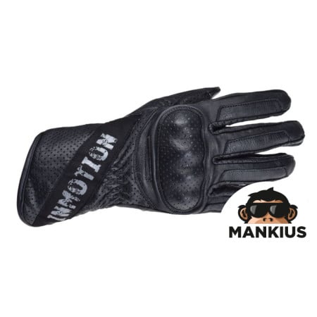 GLOVES, IN MOTION, LONG PERF. BLACK L