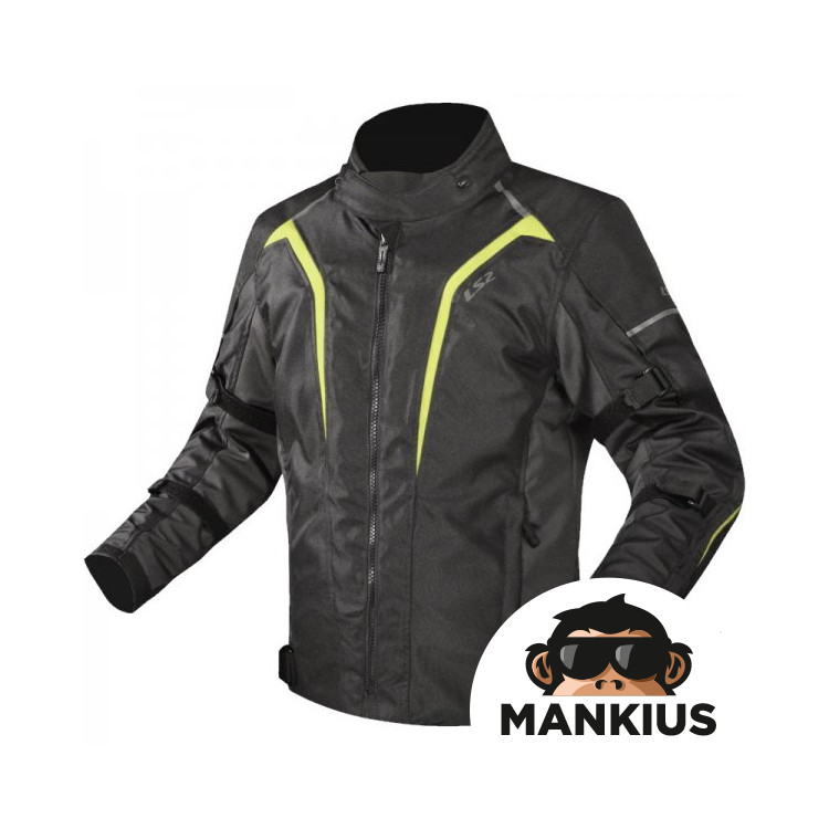 STRUKĖ LS2 SEPANG MAN BLACK GREY HV YELLOW 4XL