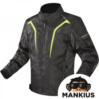 JACKET LS2 SEPANG MAN BLACK GREY H-V YELLOW M