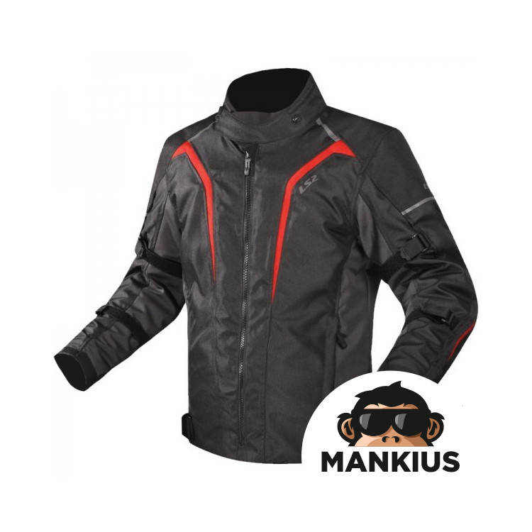 STRUKĖ LS2 SEPANG MAN BLACK GREY RED 3XL