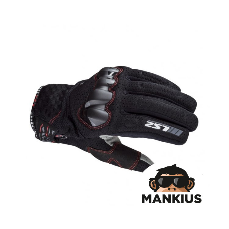 LS2 CHAKI LADY GLOVES BLACK L