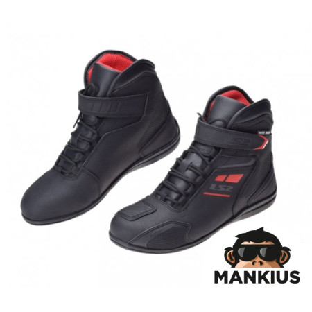 LS2 GARRA LADY BOOTS WP BLACK RED 37