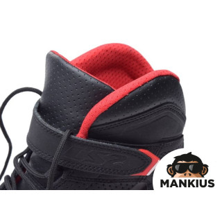 LS2 GARRA MAN BOOTS BLACK RED 44