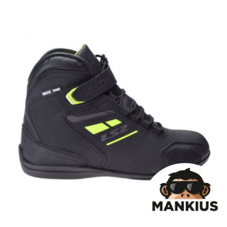 LS2 GARRA MAN BOOTS WP BLACK H-V YELLOW 41