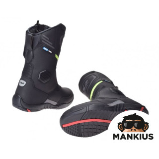 LS2 GOBY MAN BOOTS WP BLACK H-V YELLOW 41