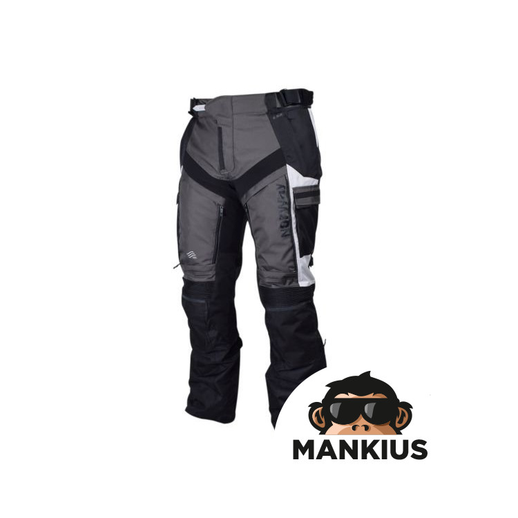 LS2 NORWAY MAN PANT BLACK GREY 3XL