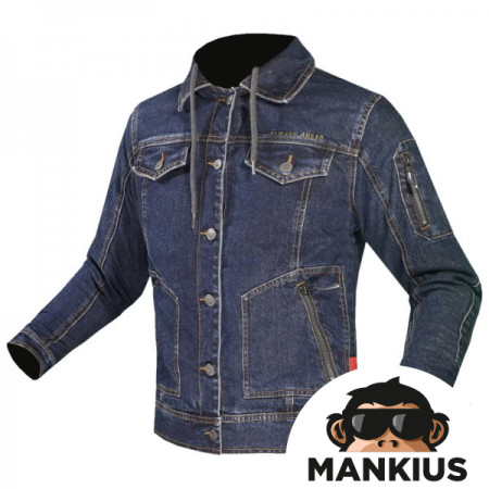 LS2 OAKY MAN JACKET DARK BLUE 3XL