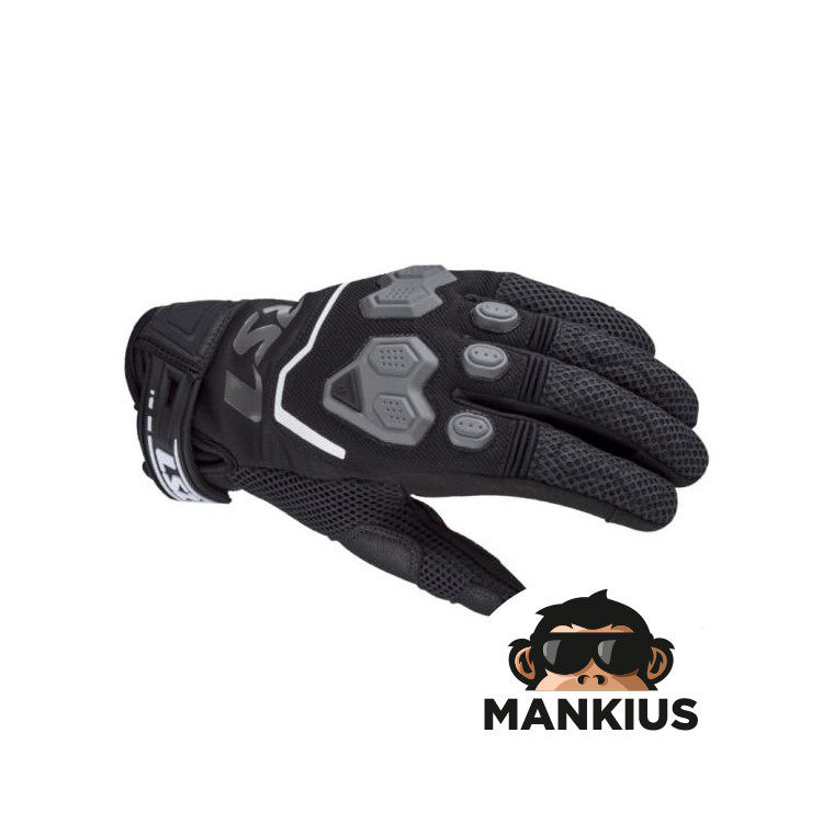 LS2 VEGA MAN GLOVES BLACK M