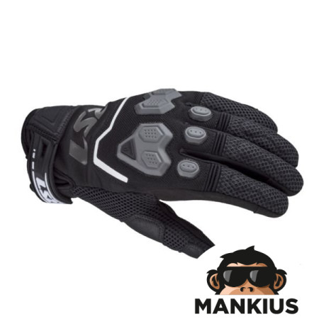 LS2 VEGA MAN GLOVES BLACK M