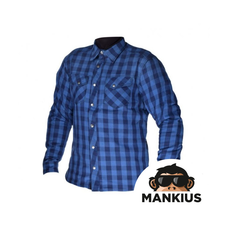 MOTORCYCLE SHIRT LEOSHI XL BLUE