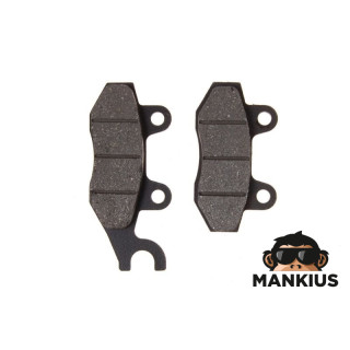 BRAKE PAD, SET REAR LONGIJA , WILGA 2 , OGAR 900