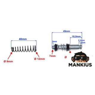 REPAIR KIT, BRAKE MASTER CYLINDER ZT4001